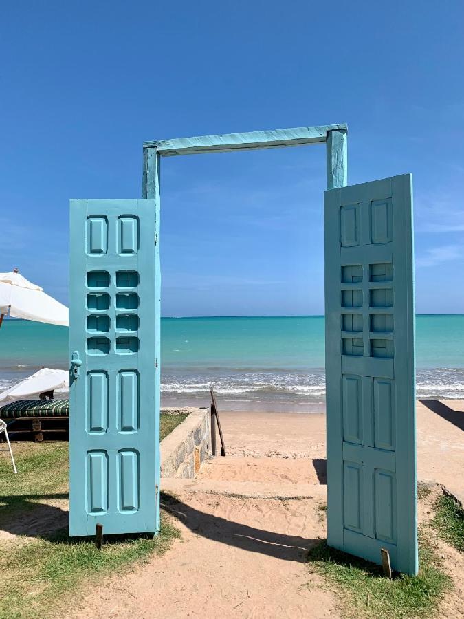 Paraíso na areia da praia Maceió Exterior foto