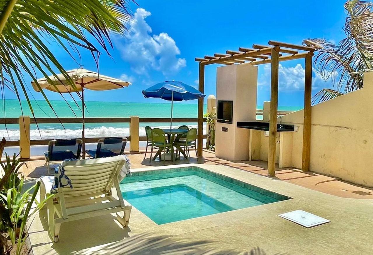 Paraíso na areia da praia Maceió Exterior foto