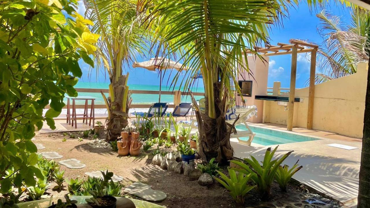 Paraíso na areia da praia Maceió Exterior foto